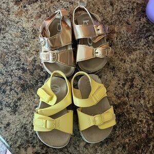 sandals $5 each picked up in wyoming my size 2